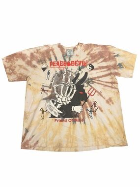 Online ceramics peace devil mens XL shirt